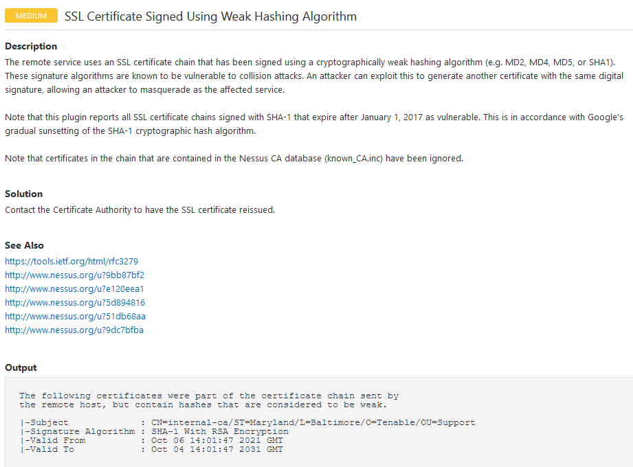 How to whitelist a CA from plugin 35291 